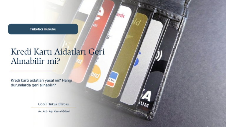 Kredi Kartı Aidatı Nasıl Geri Alınır? Aidatsız Kart ve İtiraz Hakları